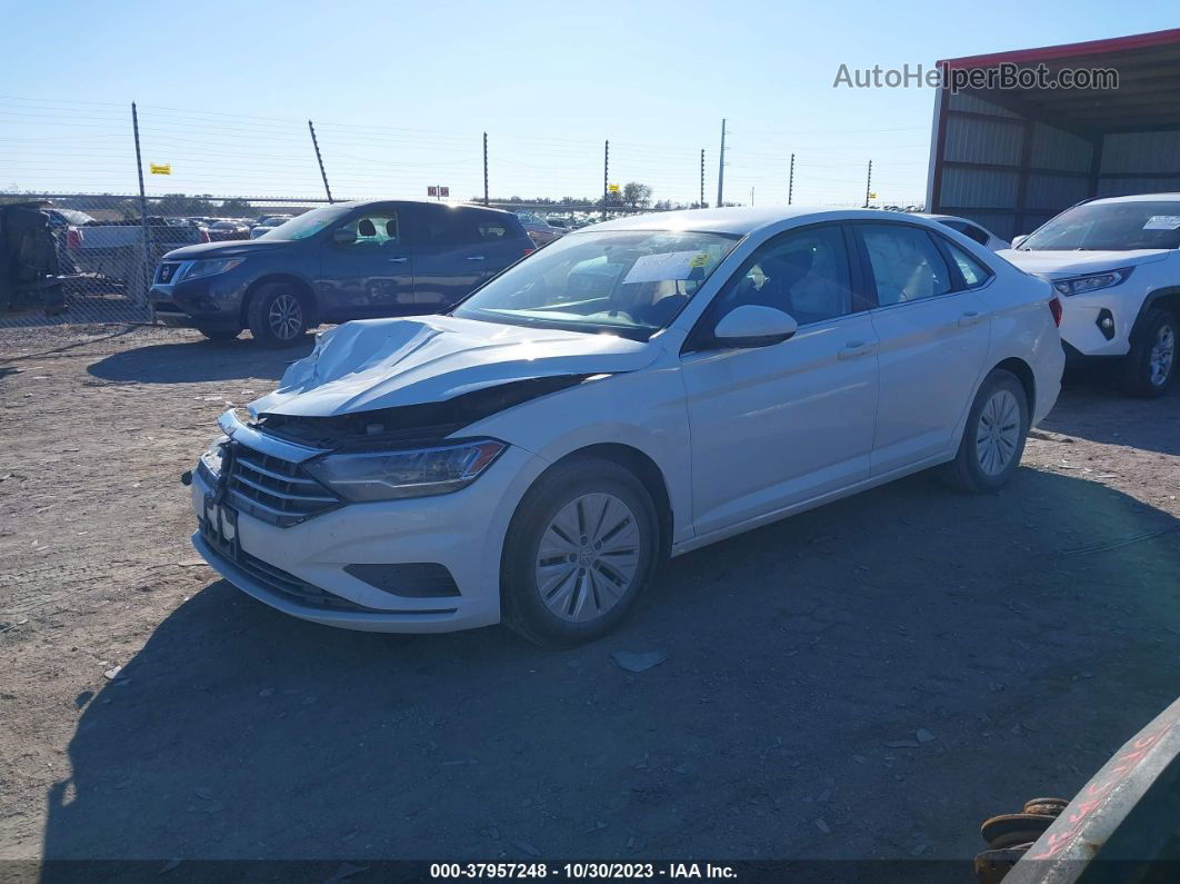 2019 Volkswagen Jetta 1.4t R-line/1.4t S/1.4t Se White vin: 3VWC57BU8KM018122