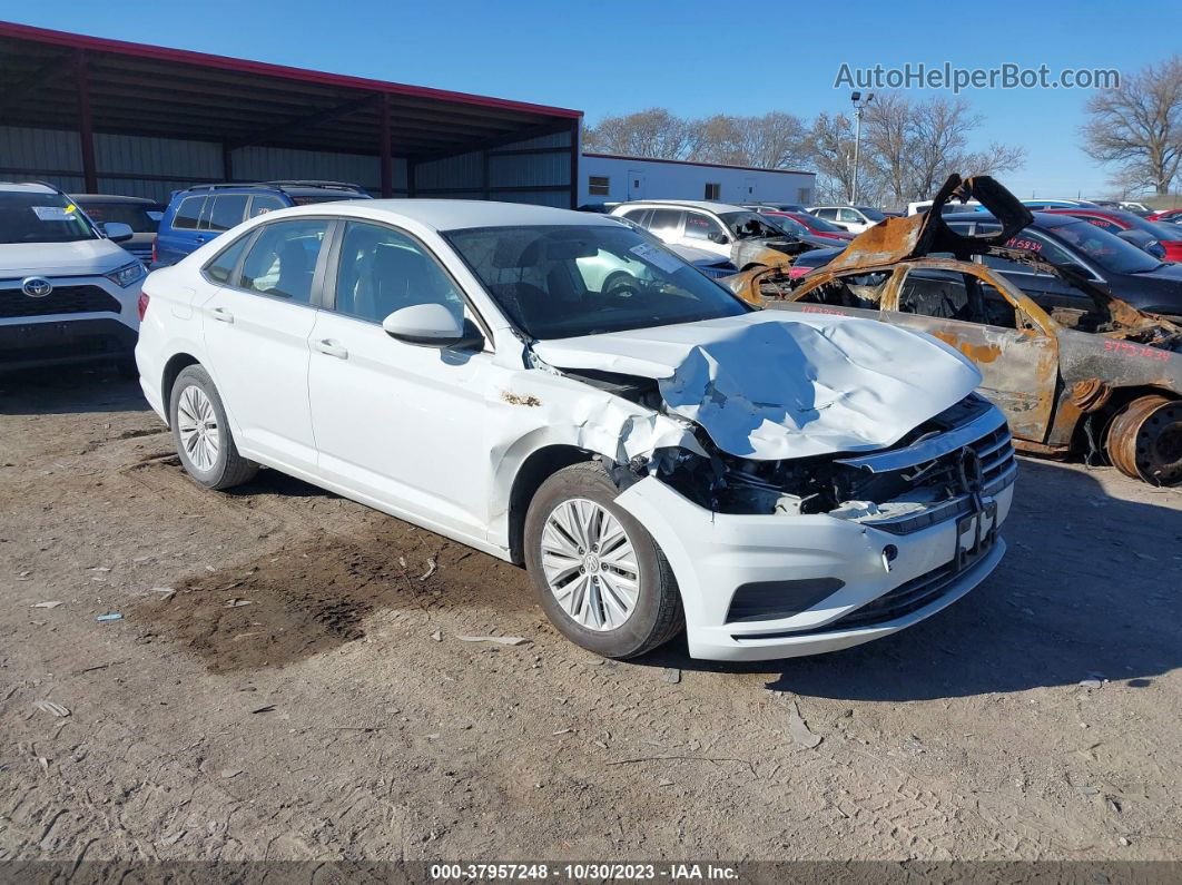 2019 Volkswagen Jetta 1.4t R-line/1.4t S/1.4t Se White vin: 3VWC57BU8KM018122