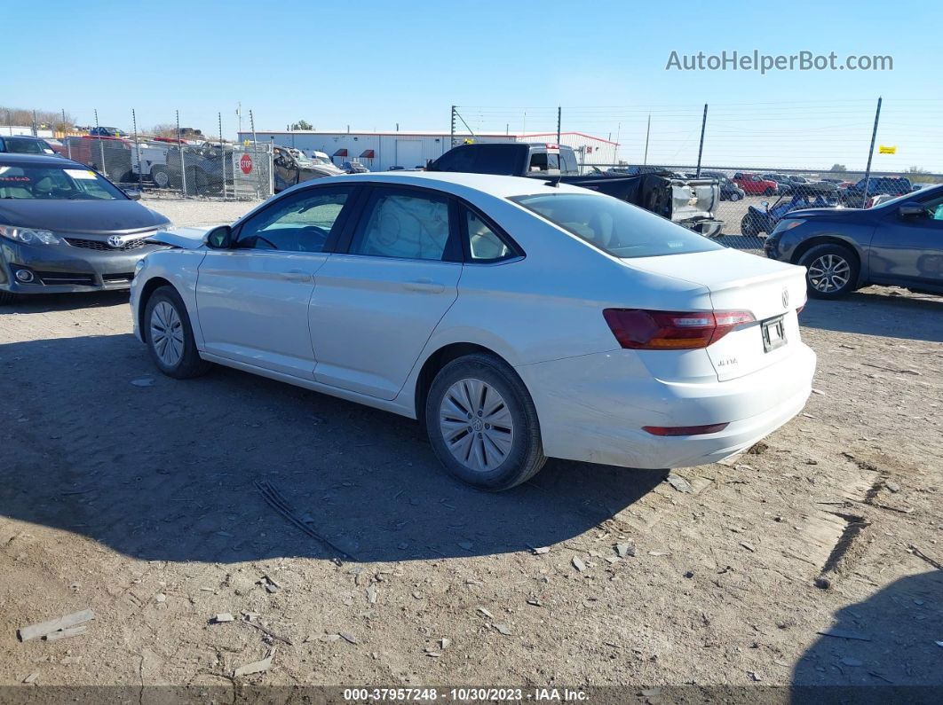 2019 Volkswagen Jetta 1.4t R-line/1.4t S/1.4t Se White vin: 3VWC57BU8KM018122