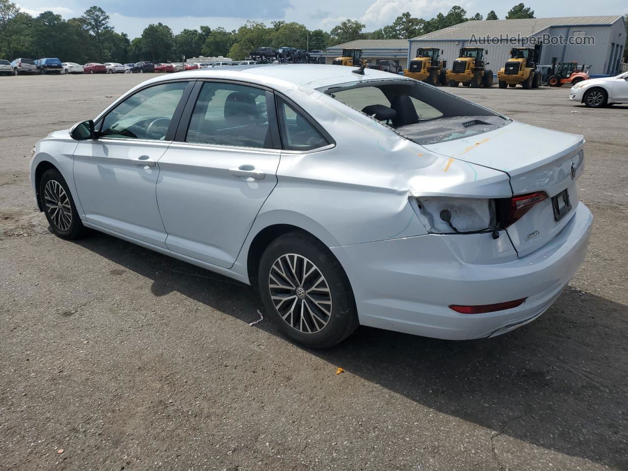 2019 Volkswagen Jetta S White vin: 3VWC57BU8KM069944