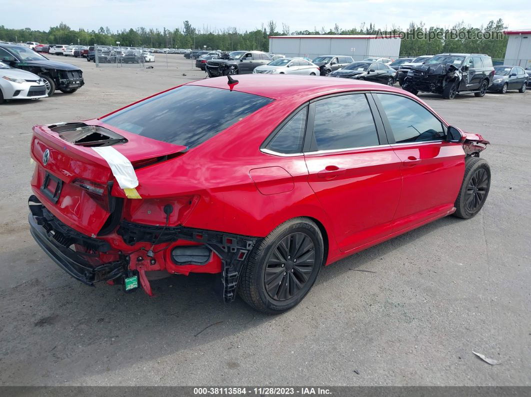 2019 Volkswagen Jetta 1.4t R-line/1.4t S/1.4t Se Red vin: 3VWC57BU8KM109942