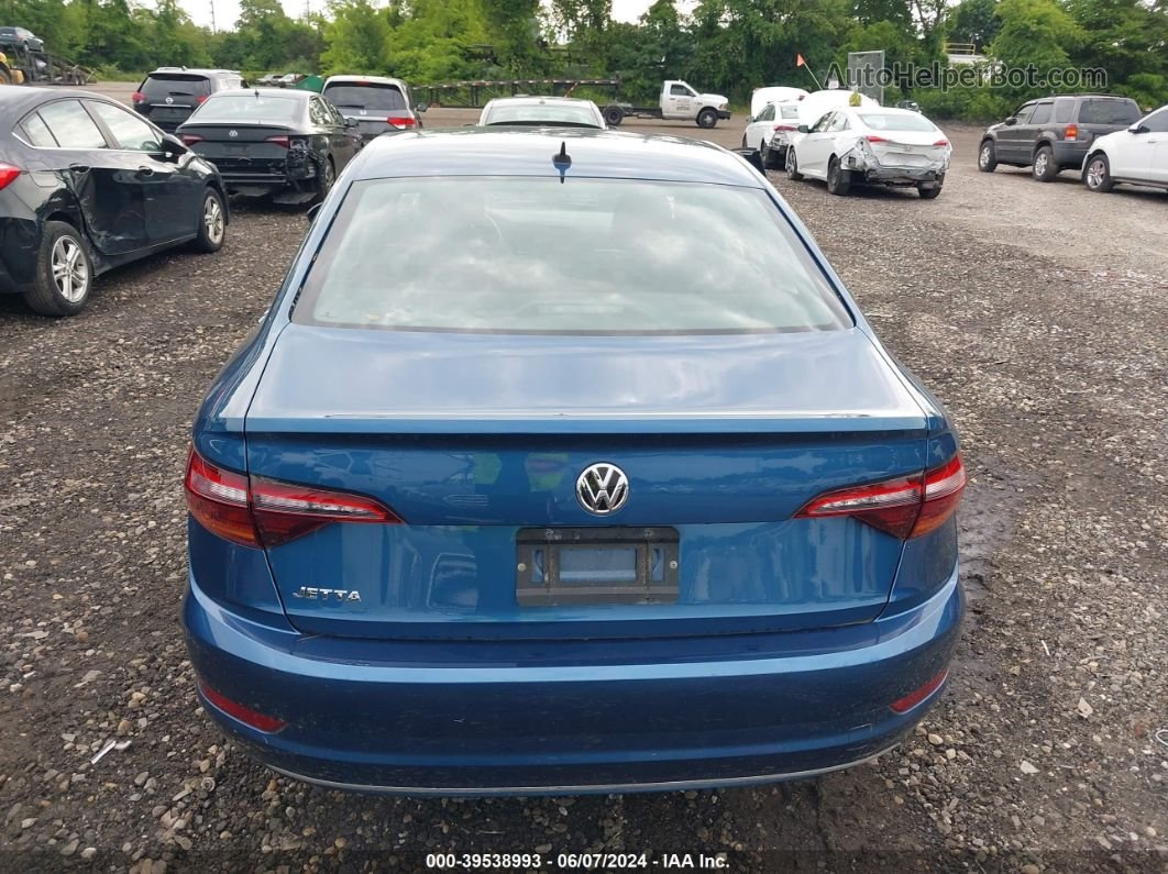 2019 Volkswagen Jetta 1.4t R-line/1.4t S/1.4t Se Blue vin: 3VWC57BU8KM148322