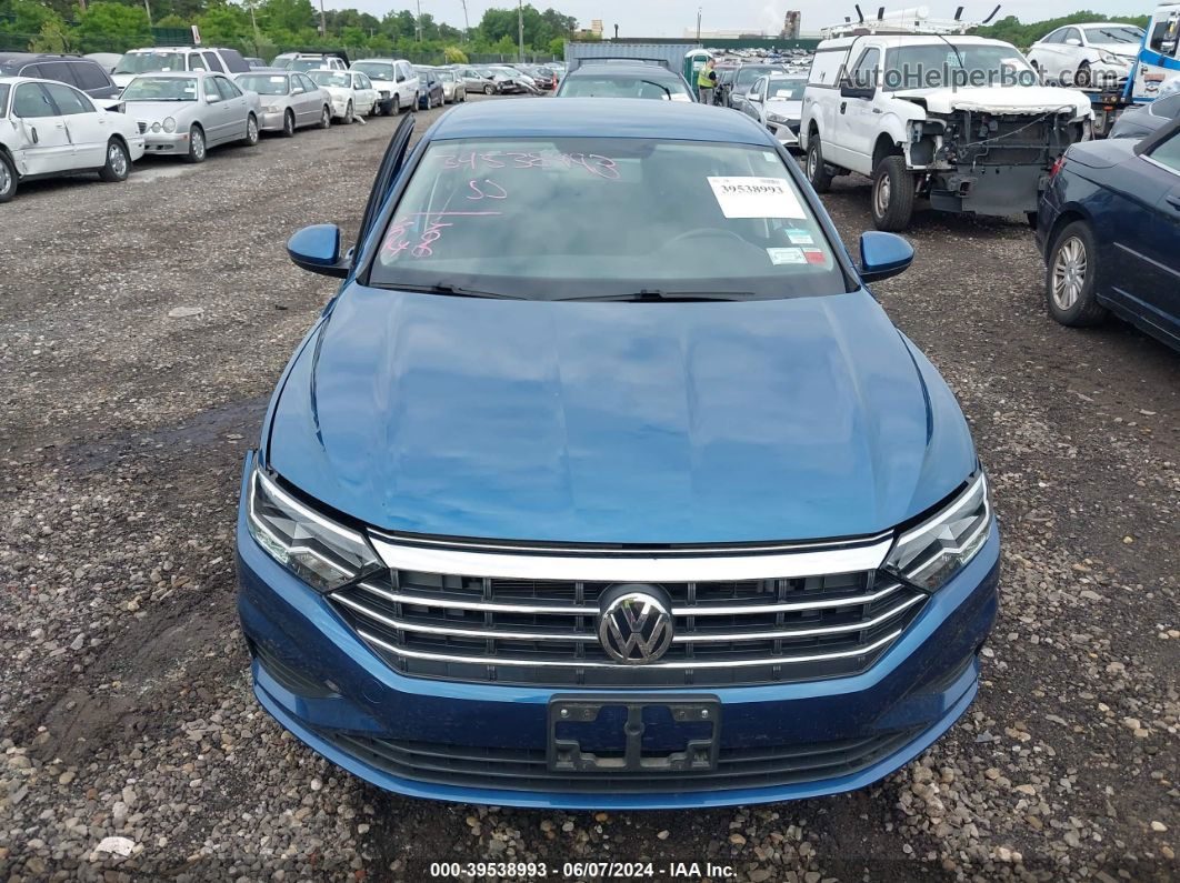 2019 Volkswagen Jetta 1.4t R-line/1.4t S/1.4t Se Blue vin: 3VWC57BU8KM148322