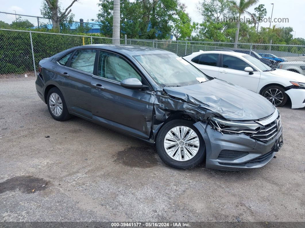 2019 Volkswagen Jetta 1.4t R-line/1.4t S/1.4t Se Серый vin: 3VWC57BU8KM253149