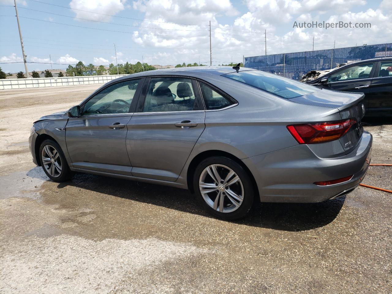 2019 Volkswagen Jetta S Gray vin: 3VWC57BU8KM258299