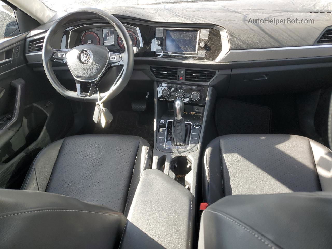 2019 Volkswagen Jetta S Black vin: 3VWC57BU8KM268055