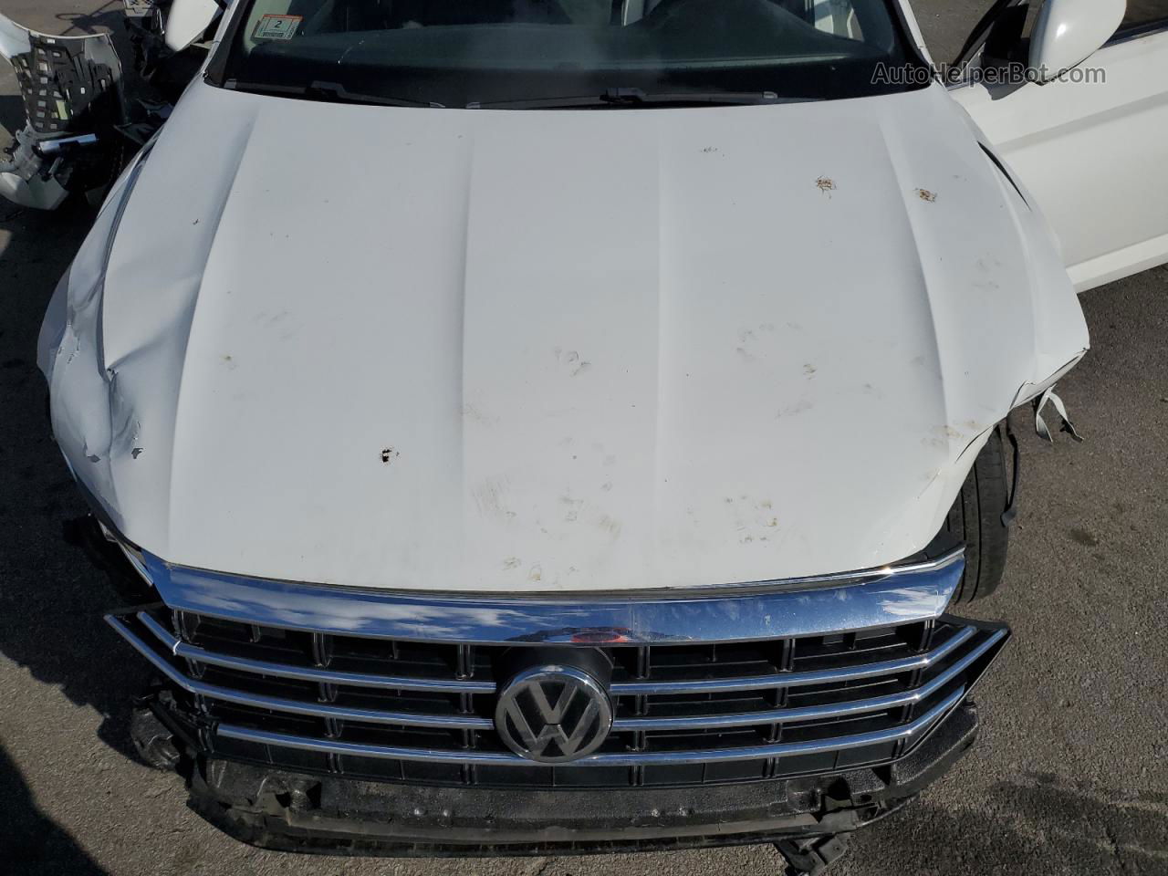 2019 Volkswagen Jetta S White vin: 3VWC57BU9KM067877