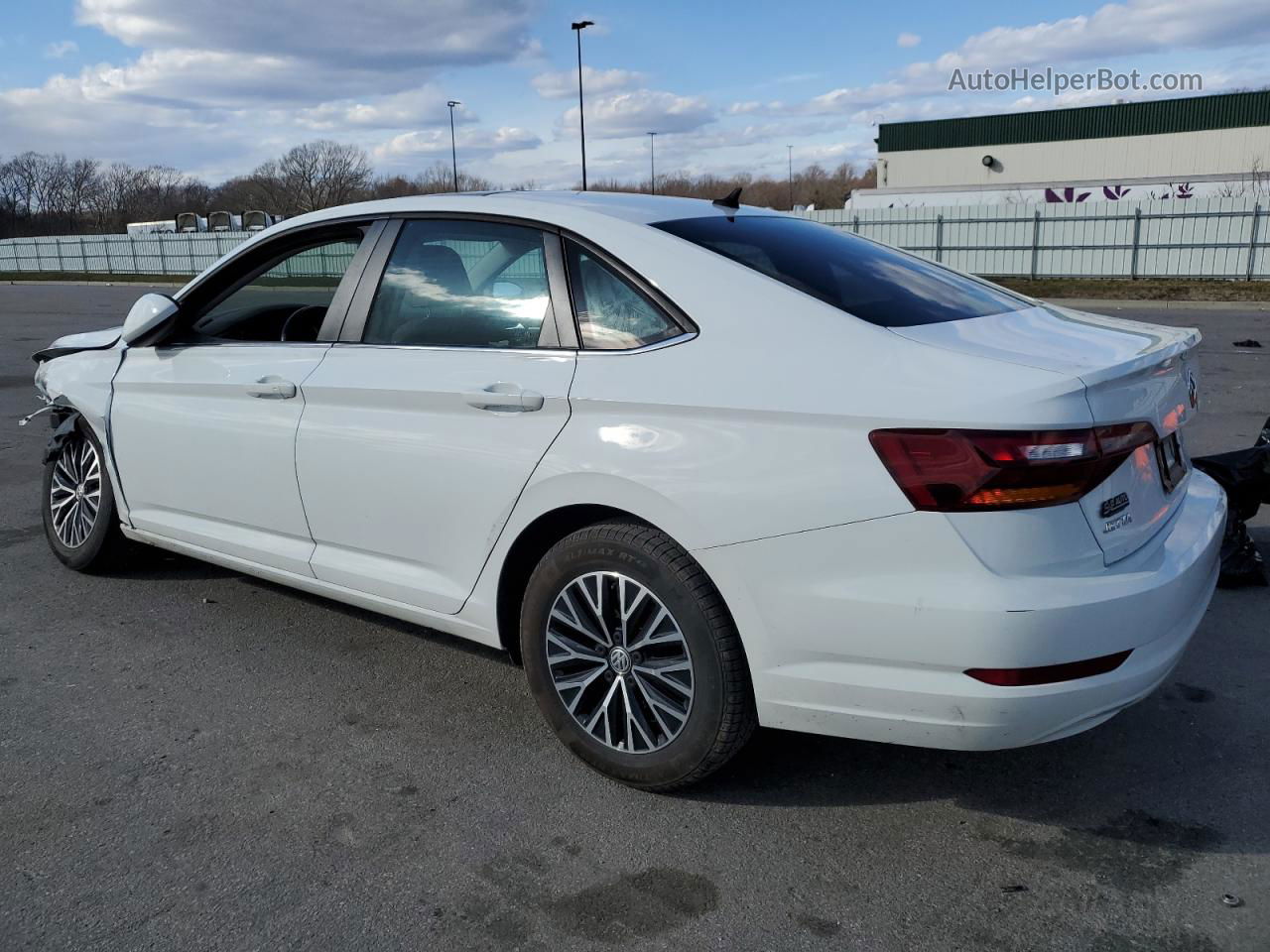 2019 Volkswagen Jetta S White vin: 3VWC57BU9KM067877