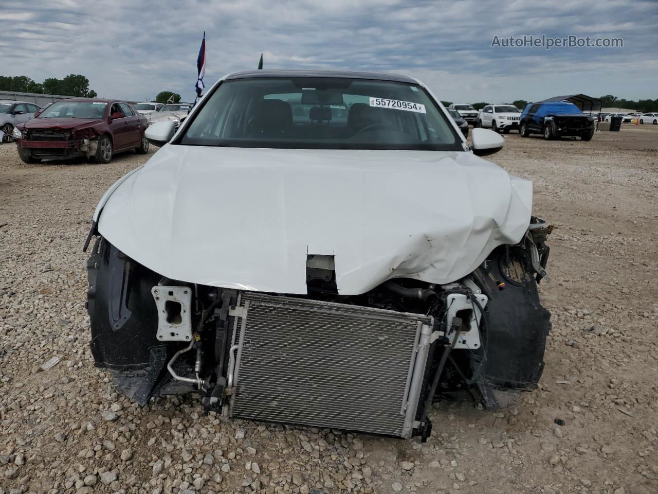 2019 Volkswagen Jetta S White vin: 3VWC57BU9KM115913