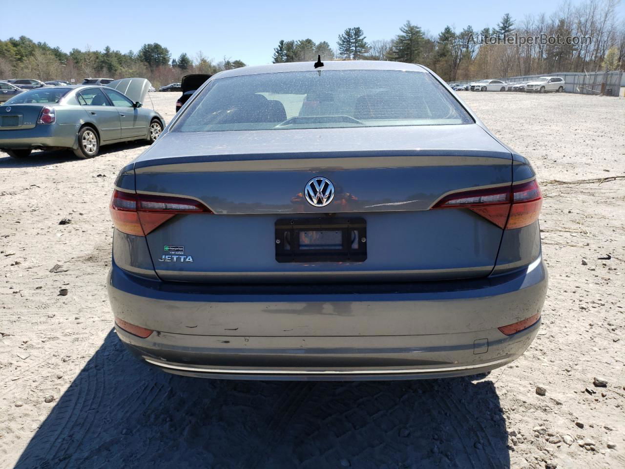 2019 Volkswagen Jetta S Gray vin: 3VWC57BU9KM126345