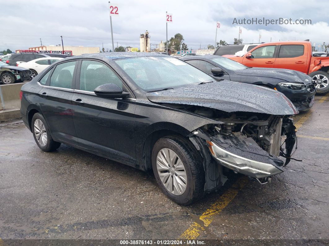 2019 Volkswagen Jetta 1.4t R-line/1.4t S/1.4t Se Black vin: 3VWC57BU9KM127138