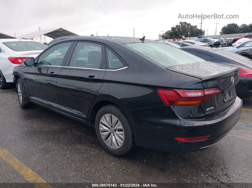 2019 Volkswagen Jetta 1.4t R-line/1.4t S/1.4t Se Black vin: 3VWC57BU9KM127138