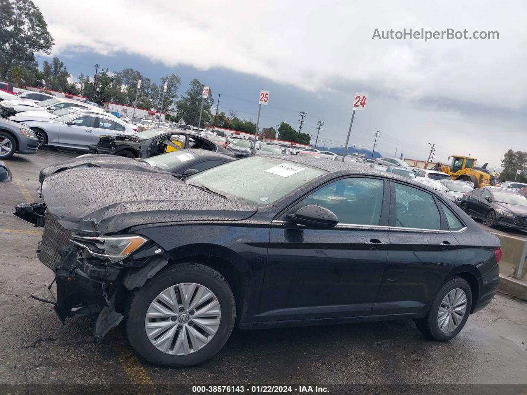 2019 Volkswagen Jetta 1.4t R-line/1.4t S/1.4t Se Black vin: 3VWC57BU9KM127138