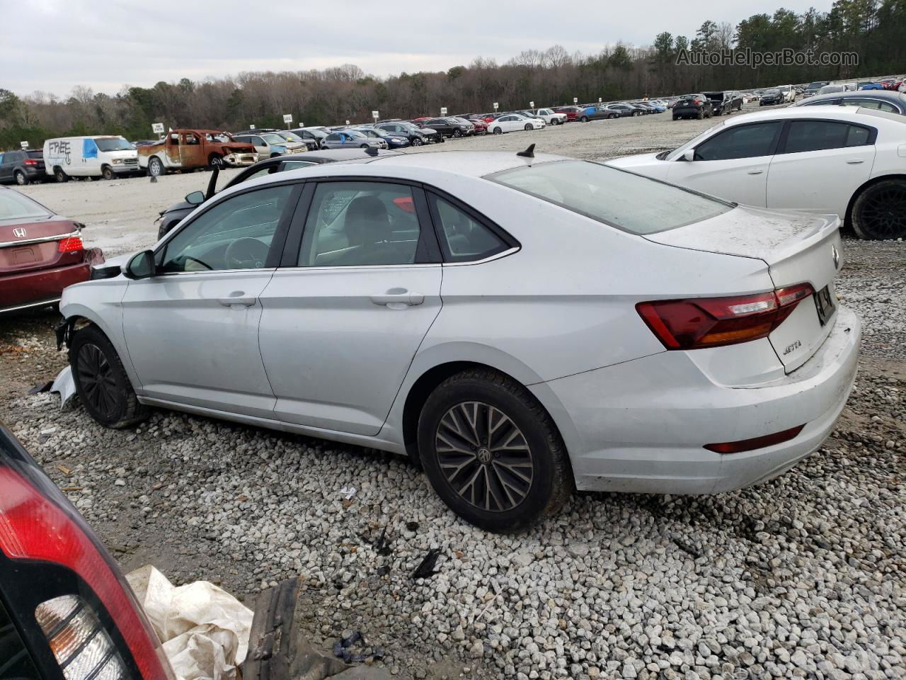 2019 Volkswagen Jetta S Silver vin: 3VWC57BU9KM130900