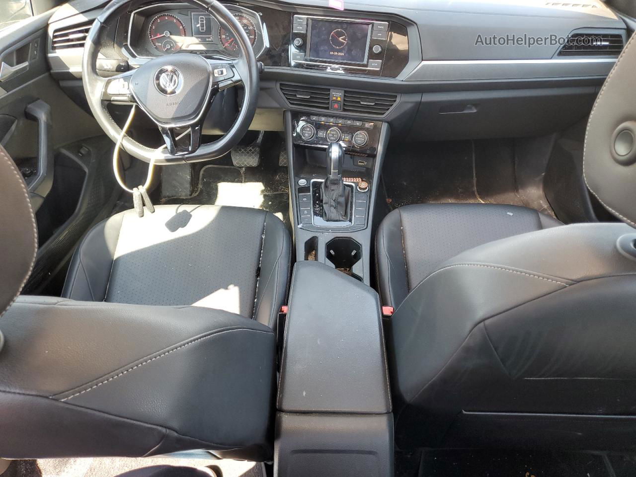 2019 Volkswagen Jetta S Черный vin: 3VWC57BU9KM132842