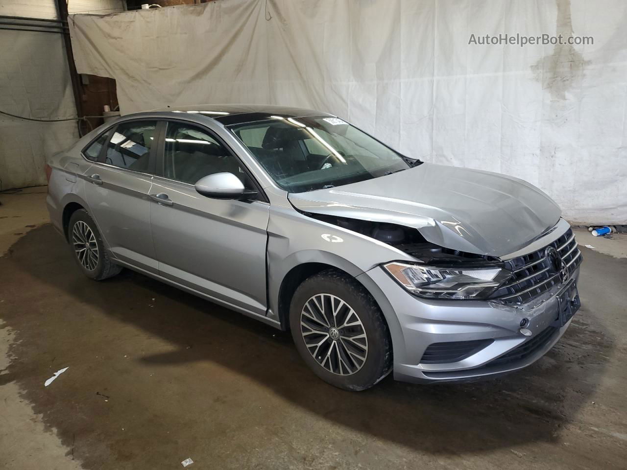 2019 Volkswagen Jetta S Silver vin: 3VWC57BU9KM185895