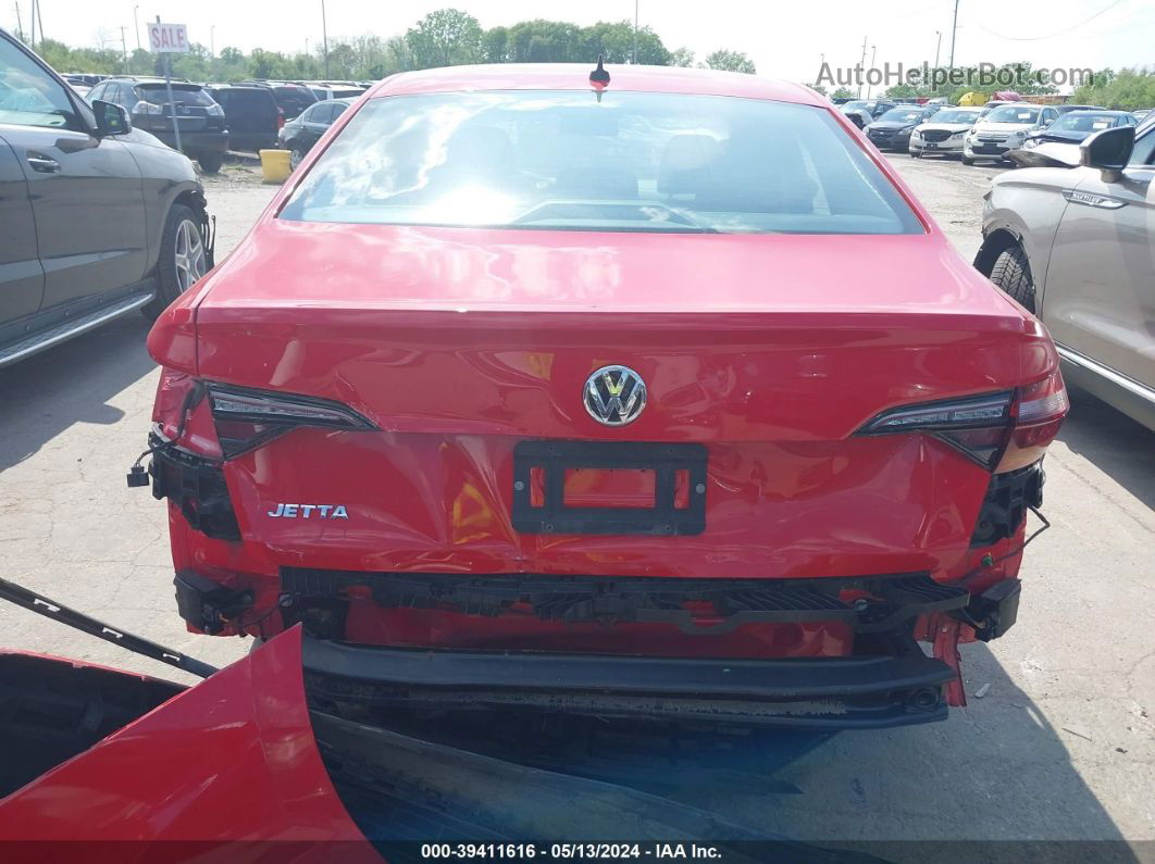 2019 Volkswagen Jetta 1.4t R-line/1.4t S/1.4t Se Red vin: 3VWC57BU9KM204705