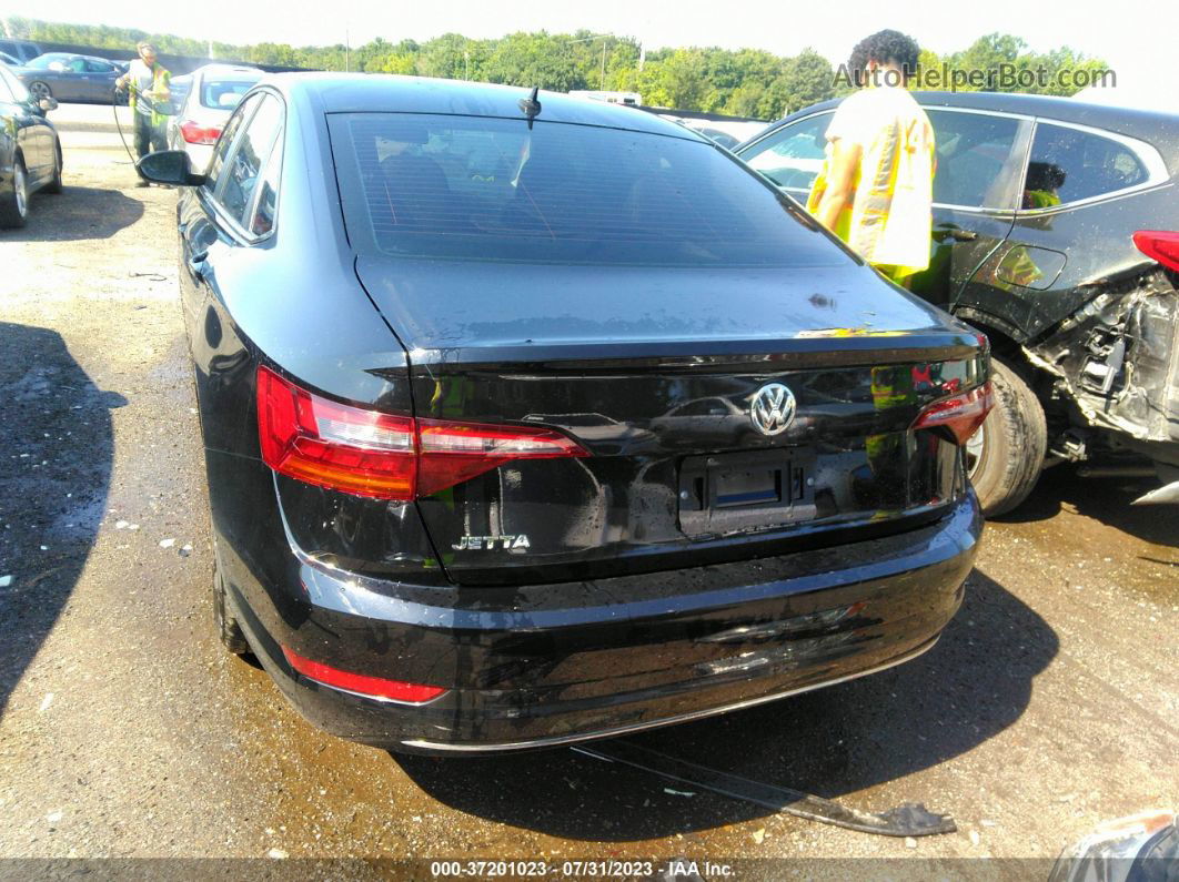 2019 Volkswagen Jetta 1.4t R-line/1.4t S/1.4t Se Black vin: 3VWC57BU9KM206132