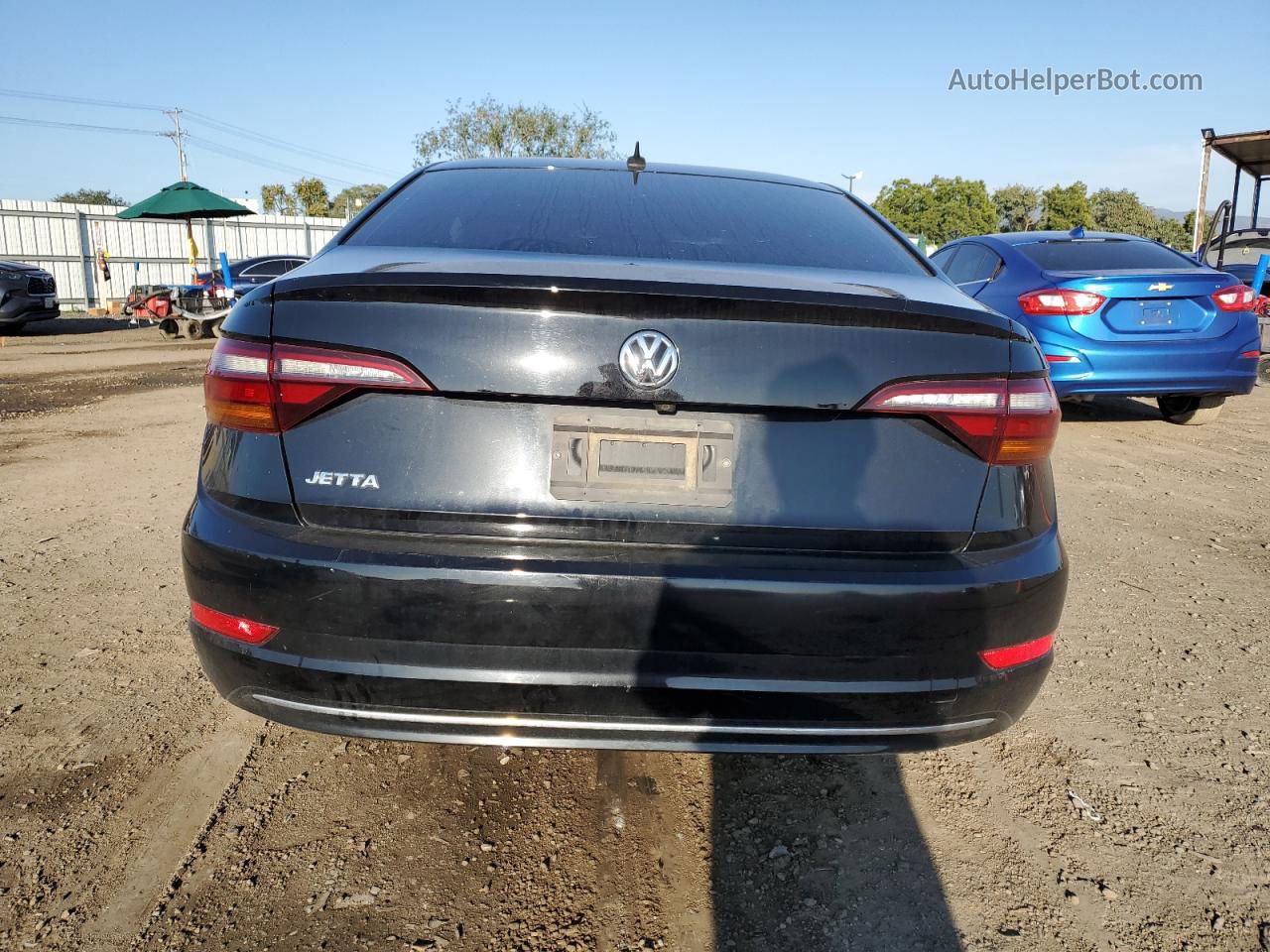 2019 Volkswagen Jetta S Black vin: 3VWC57BU9KM216188