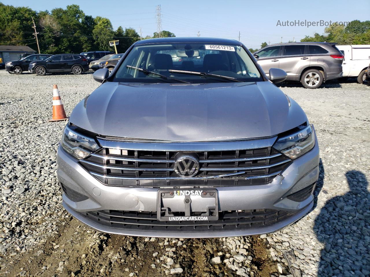 2019 Volkswagen Jetta S Silver vin: 3VWC57BU9KM222086