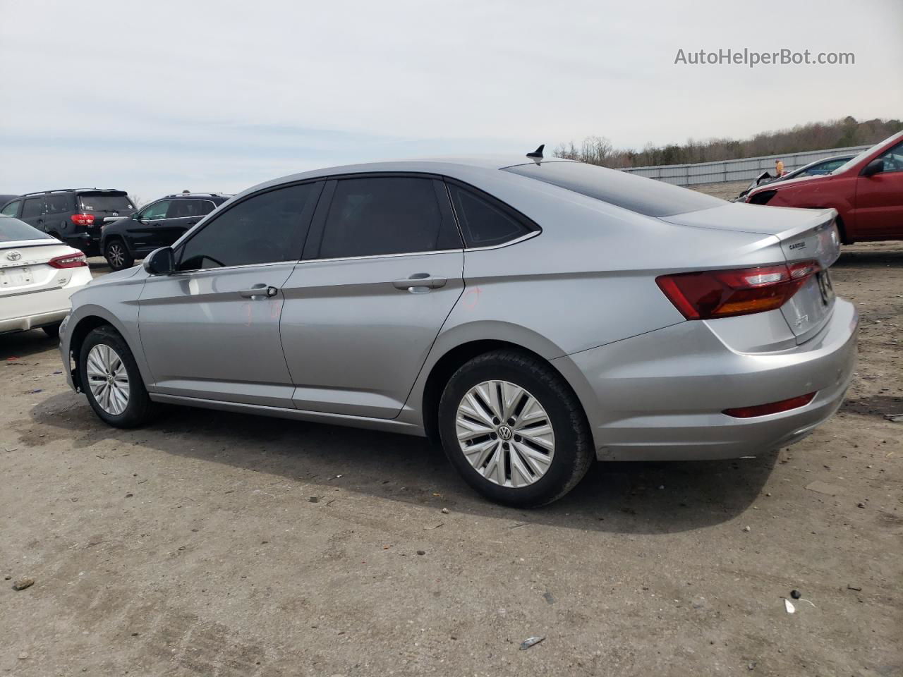 2019 Volkswagen Jetta S Silver vin: 3VWC57BU9KM272311