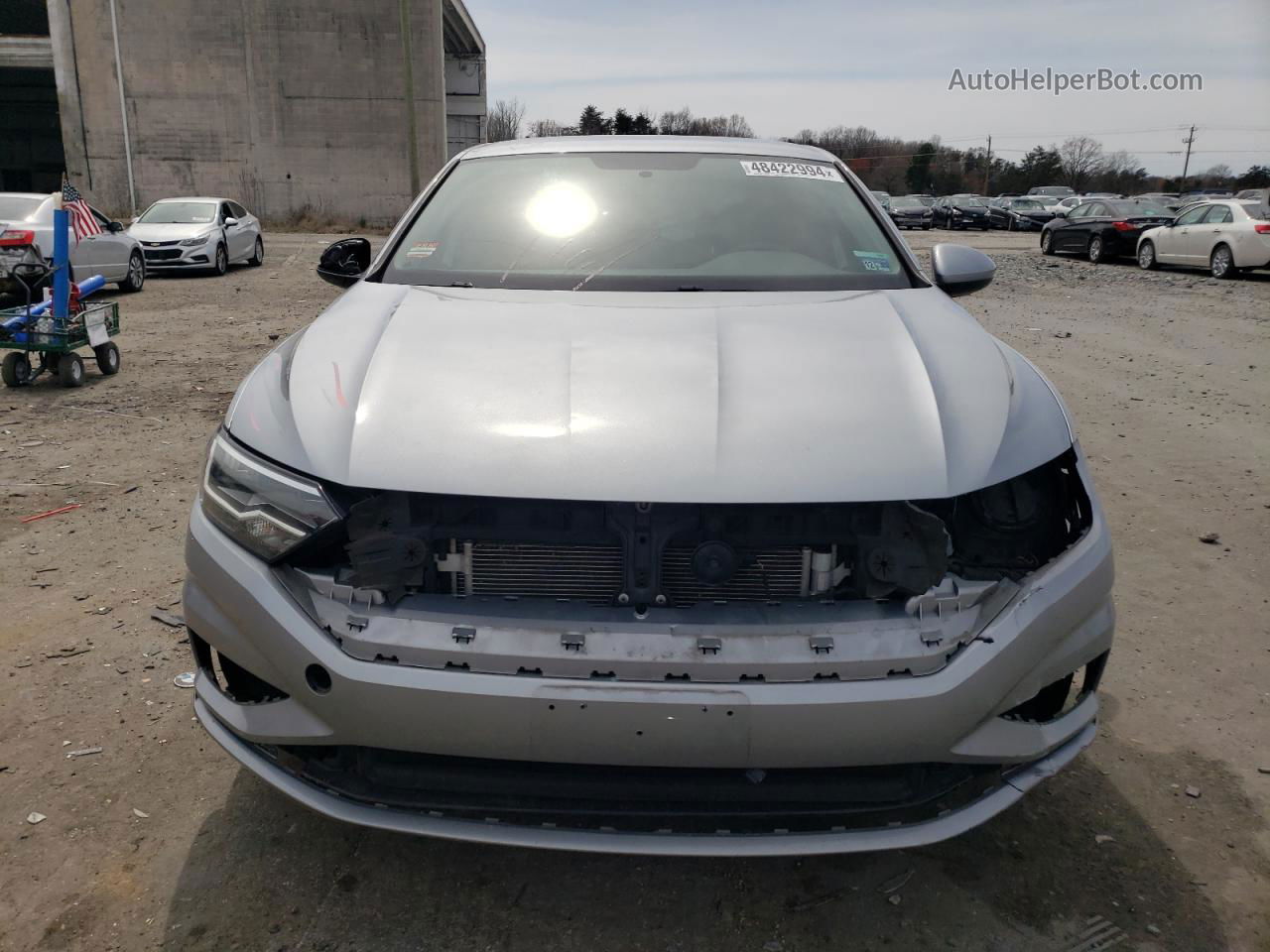 2019 Volkswagen Jetta S Silver vin: 3VWC57BU9KM272311