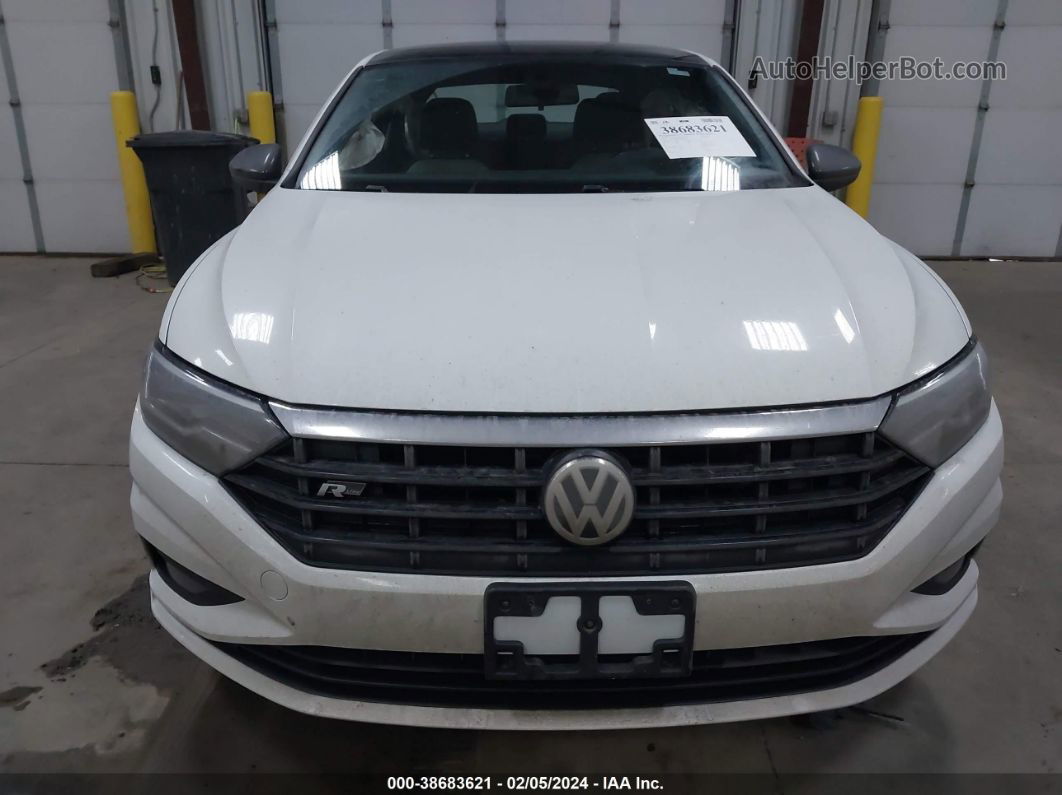 2019 Volkswagen Jetta 1.4t R-line/1.4t S/1.4t Se White vin: 3VWC57BUXKM065832