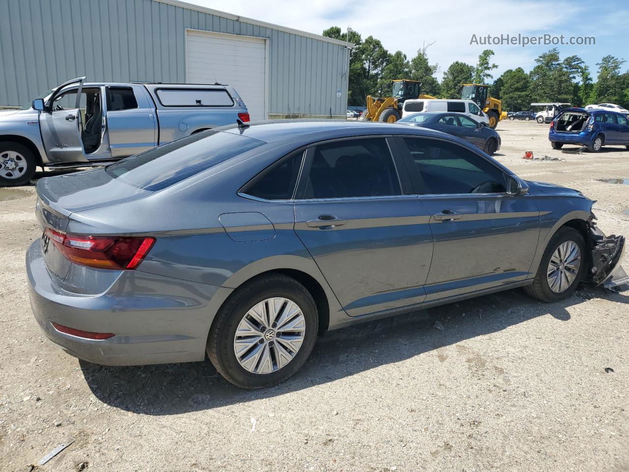 2019 Volkswagen Jetta S Gray vin: 3VWC57BUXKM079794