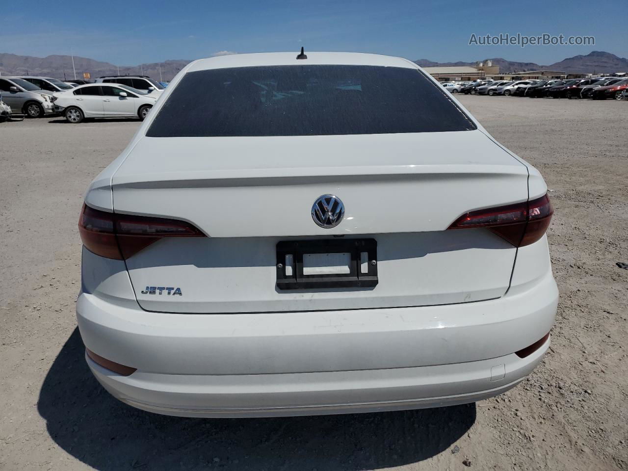 2019 Volkswagen Jetta S Белый vin: 3VWC57BUXKM110025