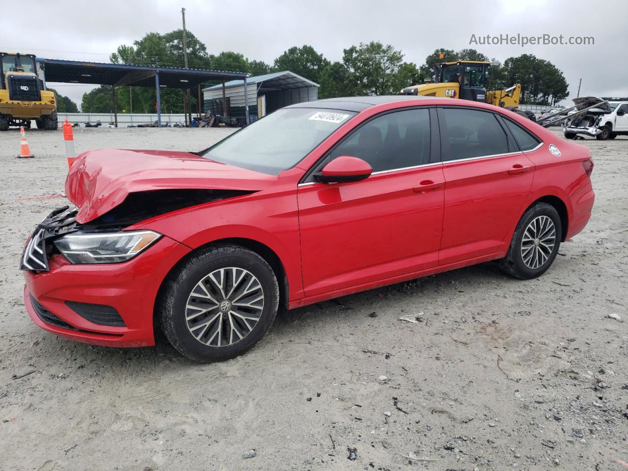 2019 Volkswagen Jetta S Red vin: 3VWC57BUXKM122837