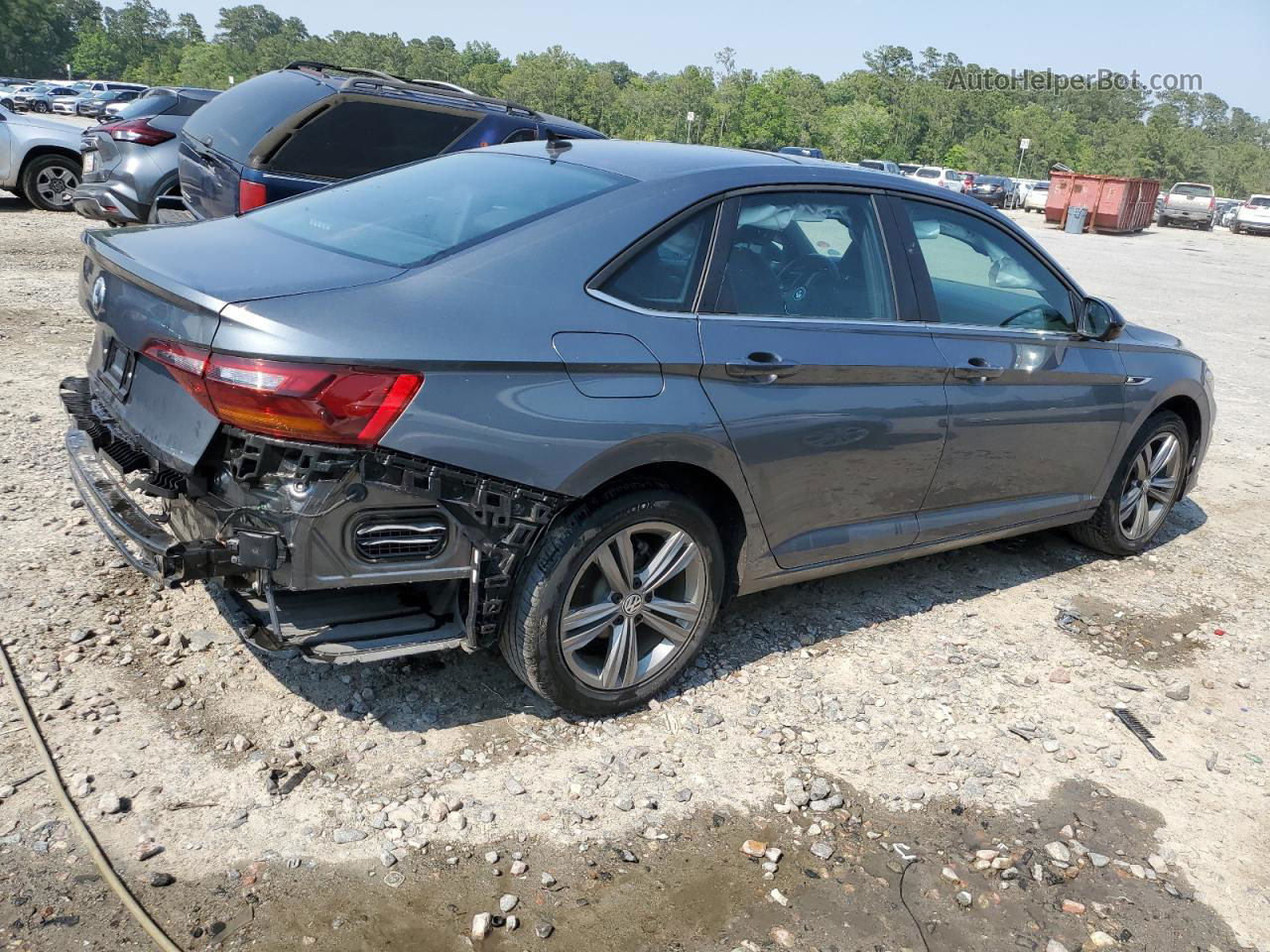 2019 Volkswagen Jetta S Gray vin: 3VWC57BUXKM126211