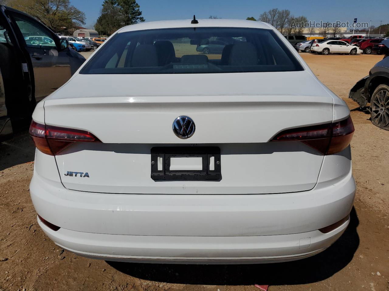 2019 Volkswagen Jetta S White vin: 3VWC57BUXKM129982