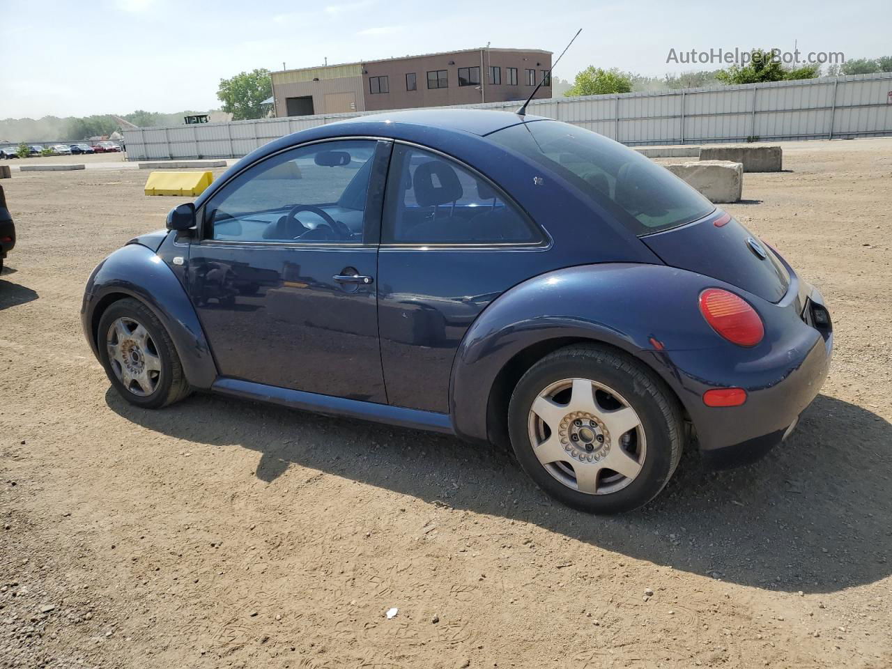 1999 Volkswagen New Beetle Gls Blue vin: 3VWCA21C0XM449147