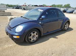 1999 Volkswagen New Beetle Gls Синий vin: 3VWCA21C0XM449147