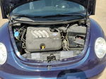 1999 Volkswagen New Beetle Gls Blue vin: 3VWCA21C0XM449147