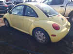 1999 Volkswagen New Beetle Gls Yellow vin: 3VWCA21C1XM438707
