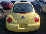 1999 Volkswagen New Beetle Gls Yellow vin: 3VWCA21C1XM438707