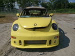 1999 Volkswagen New Beetle Gls Yellow vin: 3VWCA21C5XM432649