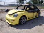 1999 Volkswagen New Beetle Gls Yellow vin: 3VWCA21C5XM432649