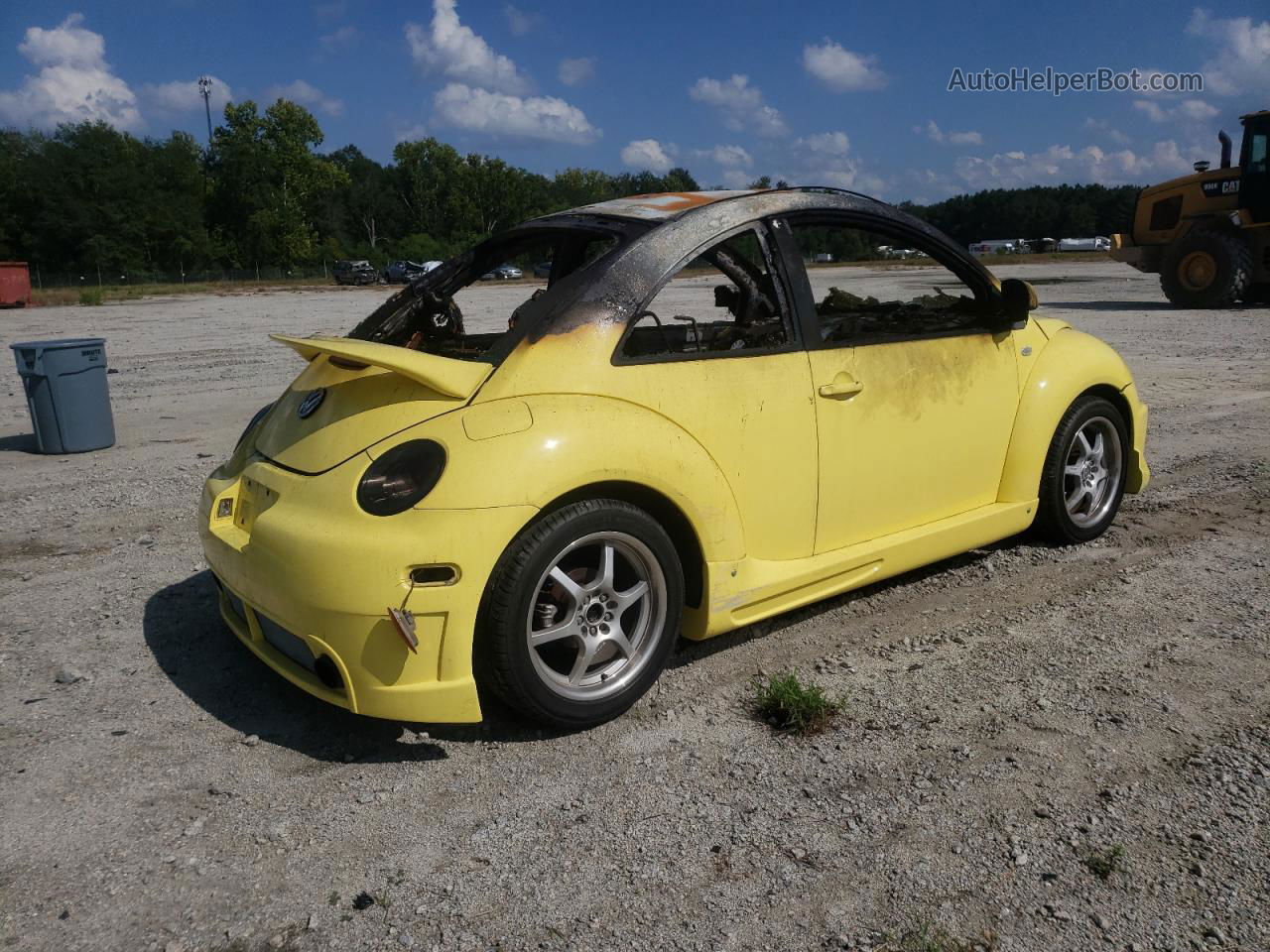 1999 Volkswagen New Beetle Gls Yellow vin: 3VWCA21C5XM432649