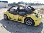 1999 Volkswagen New Beetle Gls Yellow vin: 3VWCA21C5XM432649