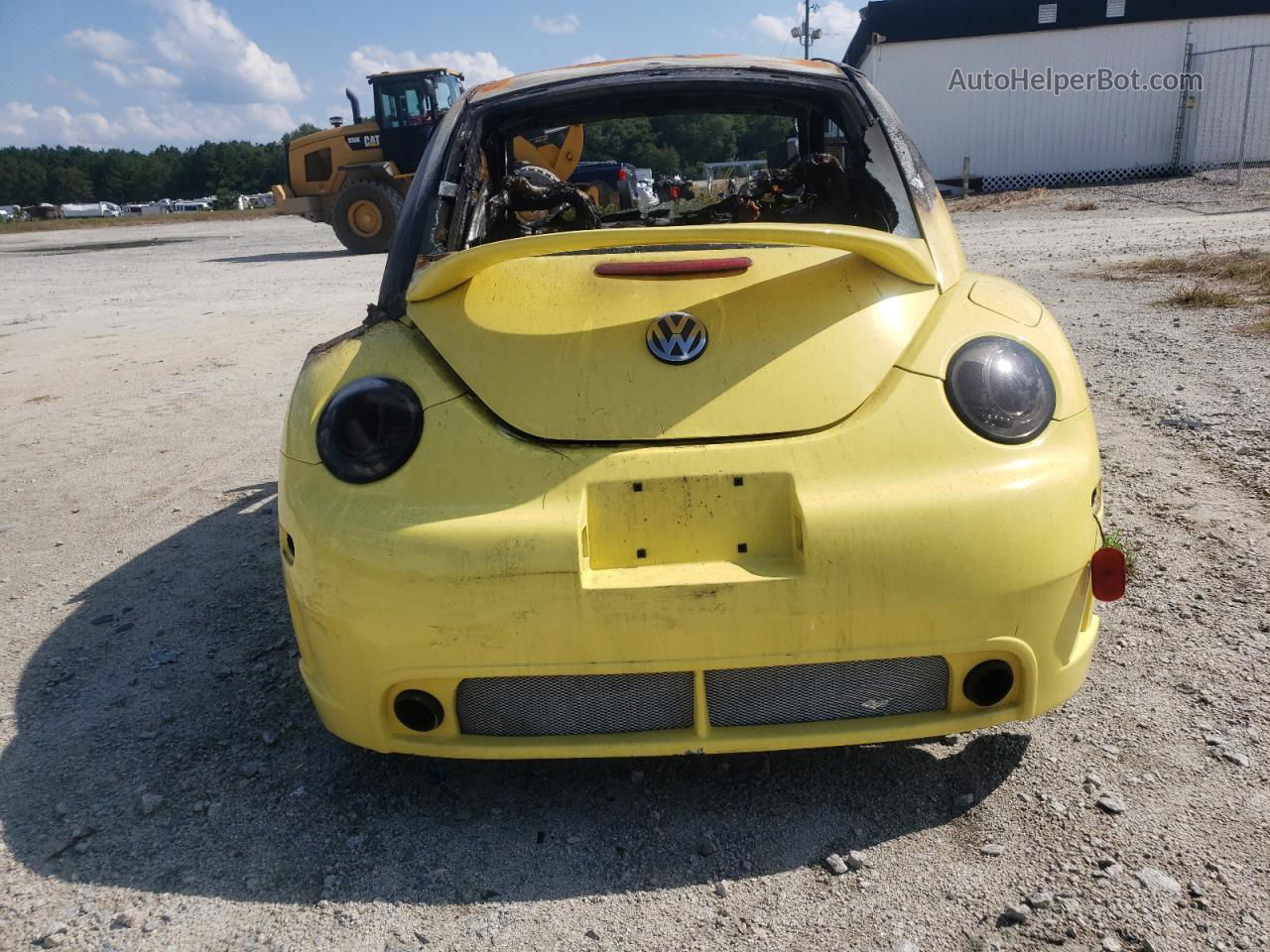 1999 Volkswagen New Beetle Gls Yellow vin: 3VWCA21C5XM432649