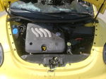 1999 Volkswagen New Beetle Gls Yellow vin: 3VWCA21C5XM432649