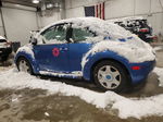 1999 Volkswagen New Beetle Gls Blue vin: 3VWCA21C5XM437110