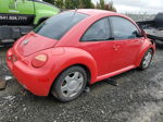 1999 Volkswagen New Beetle Gls Red vin: 3VWCA21C7XM429963