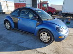 1999 Volkswagen New Beetle Gls Blue vin: 3VWCA21C8XM452622