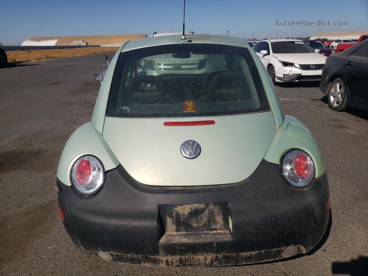 1999 Volkswagen New Beetle Gls Green vin: 3VWCA21C9XM435358