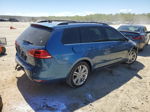 2015 Volkswagen Golf Sportwagen Tdi S Синий vin: 3VWCA7AU0FM506077