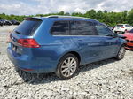 2015 Volkswagen Golf Sportwagen Tdi S Blue vin: 3VWCA7AU0FM507410