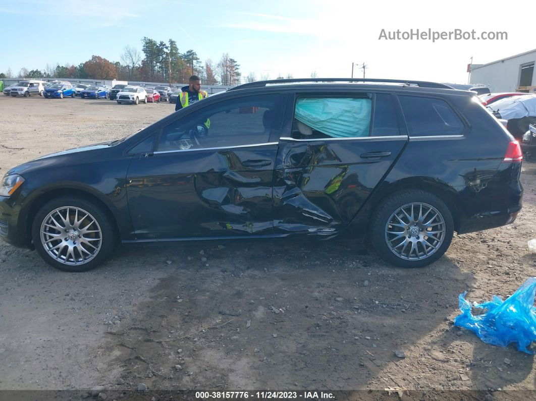 2015 Volkswagen Golf Sportwagen Tdi S 4-door Black vin: 3VWCA7AU1FM505844